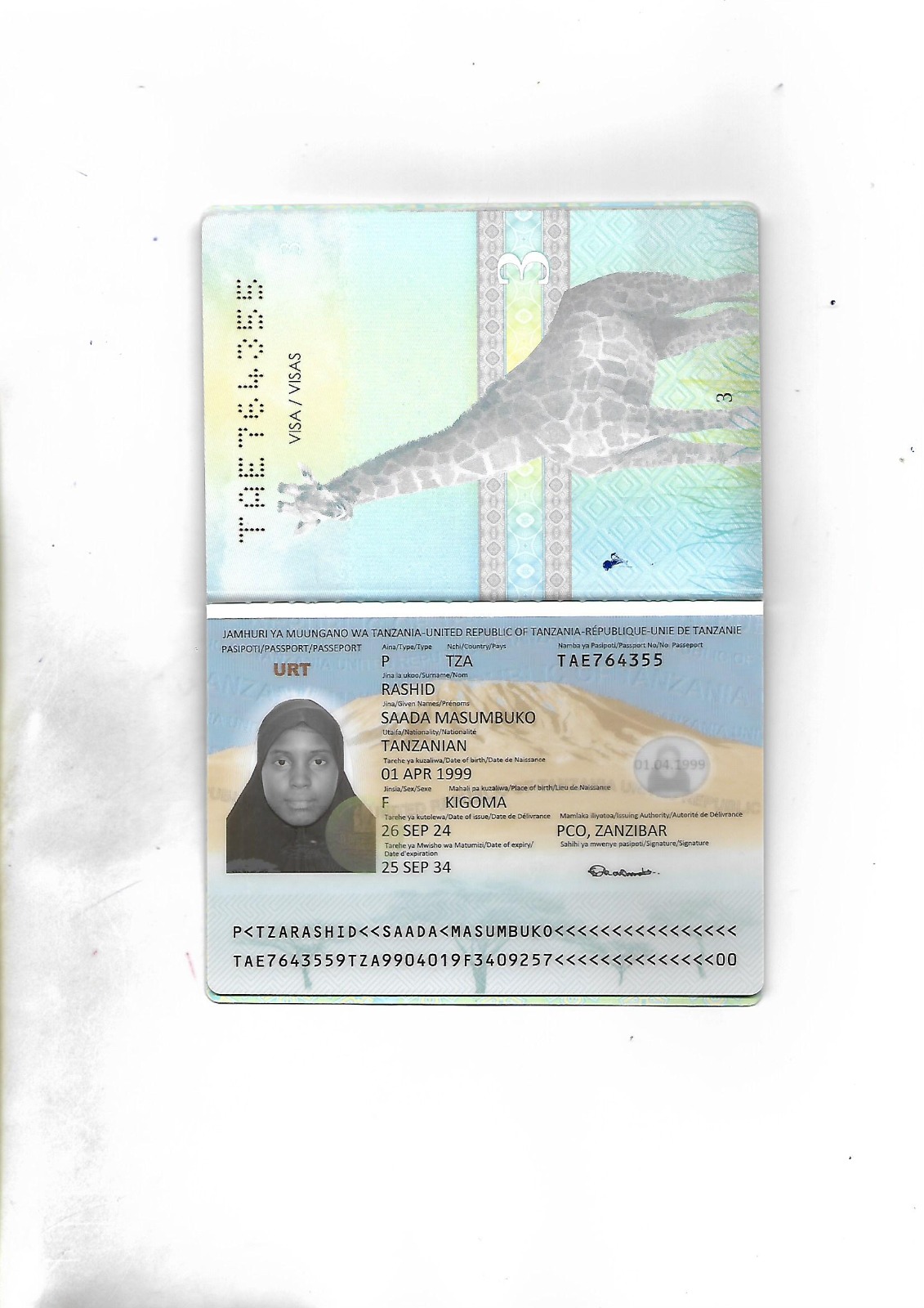SAADA MASUMBUKO RASHID